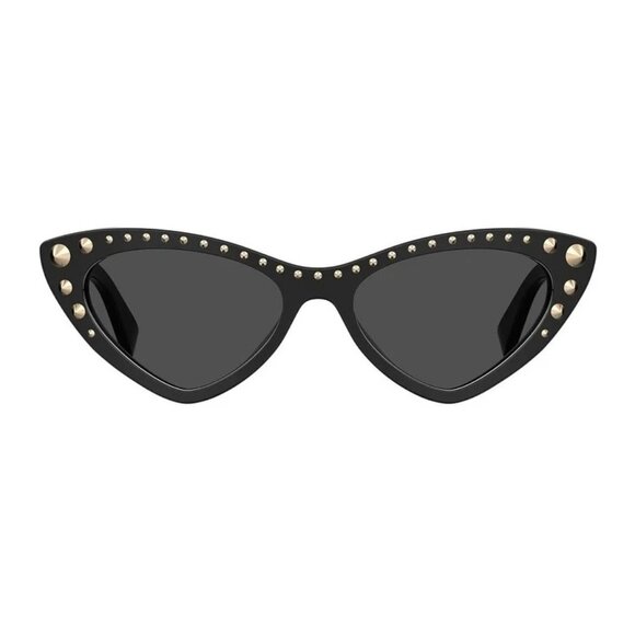 NEW MOSCHINO SUNGLASSES BLACK CAT EYE WOMEN EYEWEAR MOSCHINO